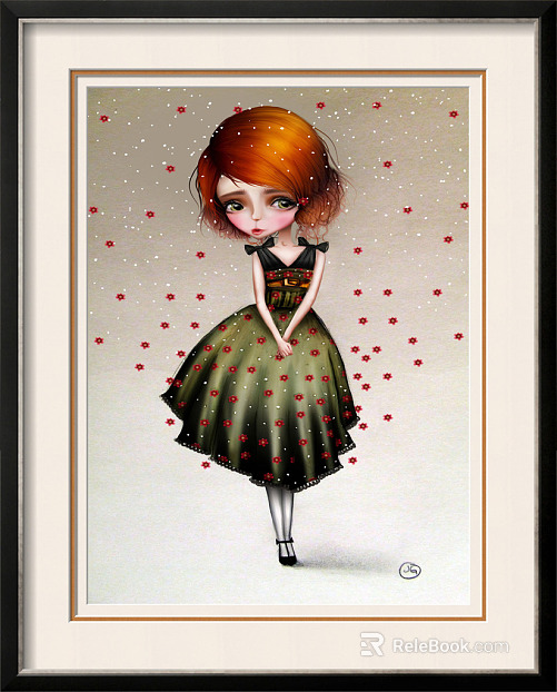 cartoon painting texture