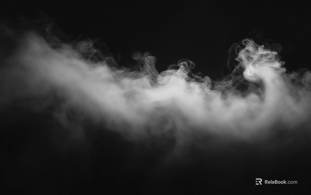 Modern fog smoke steam dense smoke clouds natural special effects texture