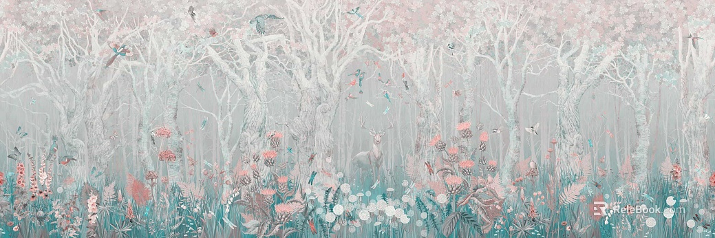 Children's Wallpaper texture