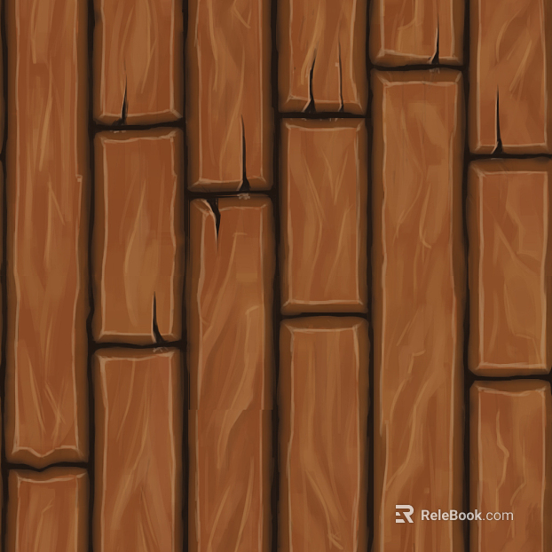 Wooden panel texture