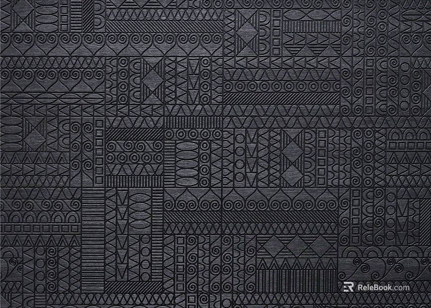 Flower tile texture