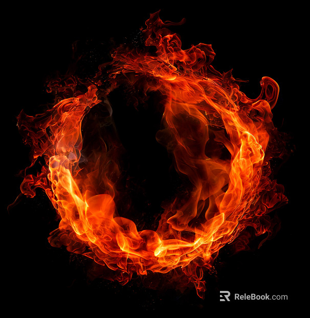 Fire Circle Flame Flame Fire texture