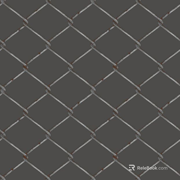 Silver gray metal mesh fence protective net texture