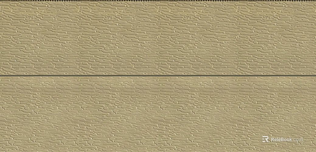 Metal carved plate thermal insulation integrated plate brick pattern texture