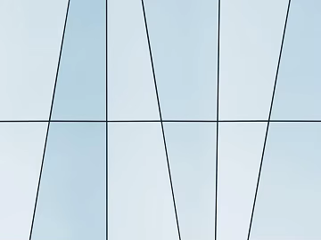 Light blue geometric glass building curtain wall texture (ID:ffaeh202584)