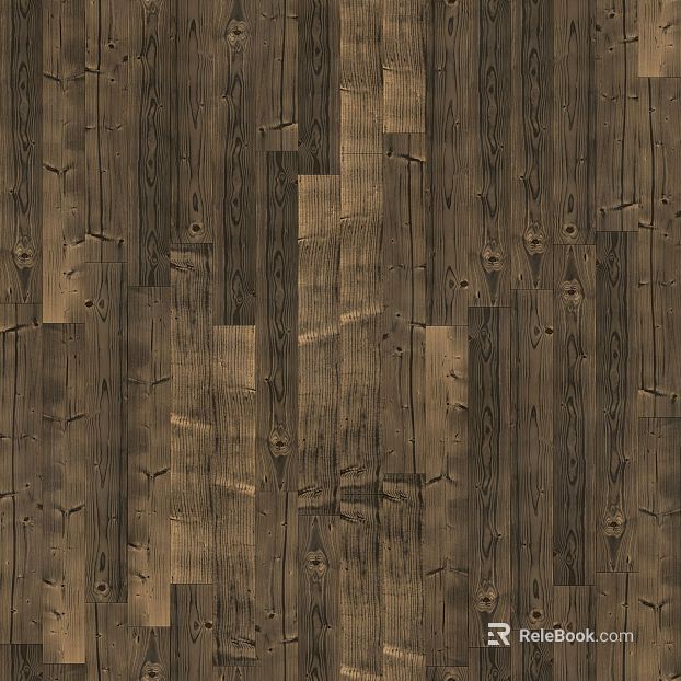 Deep carbon wood floor indoor ground texture