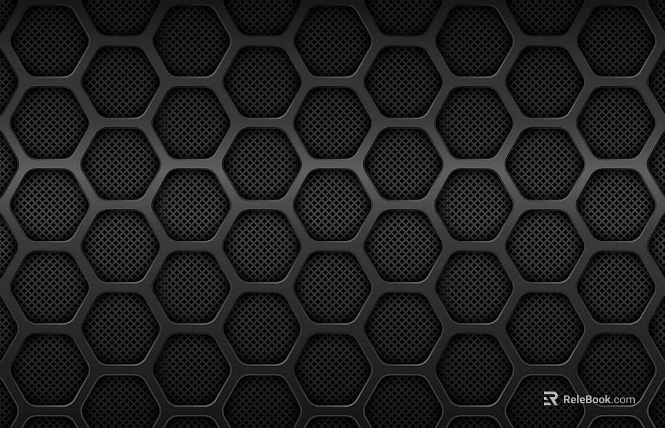 Perforated plate metal texture
