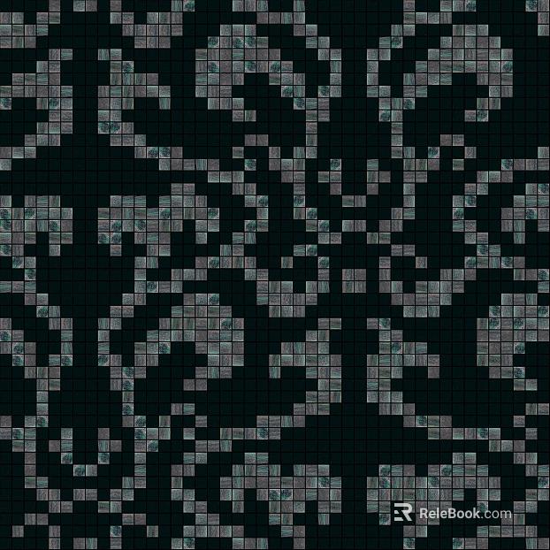 mosaic map texture