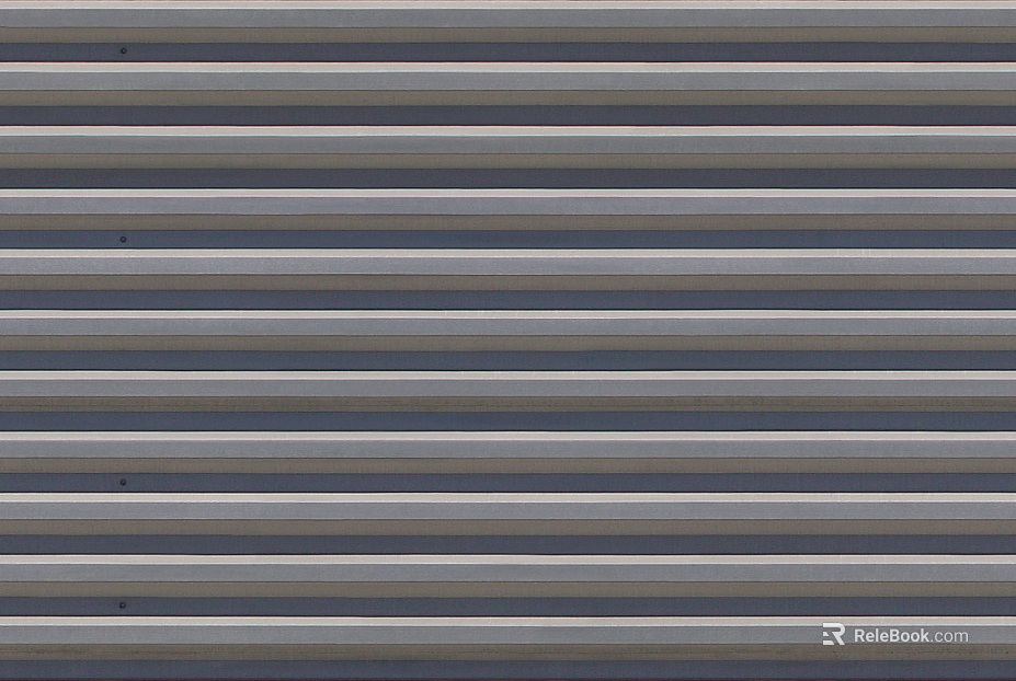 Rolling shutter door texture