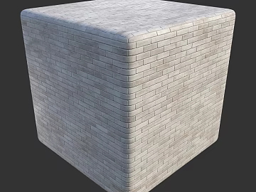 Brick wall PBR texture (ID:ffach966851)