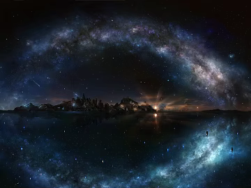 cosmic starry sky texture (ID:ffaeg43847)