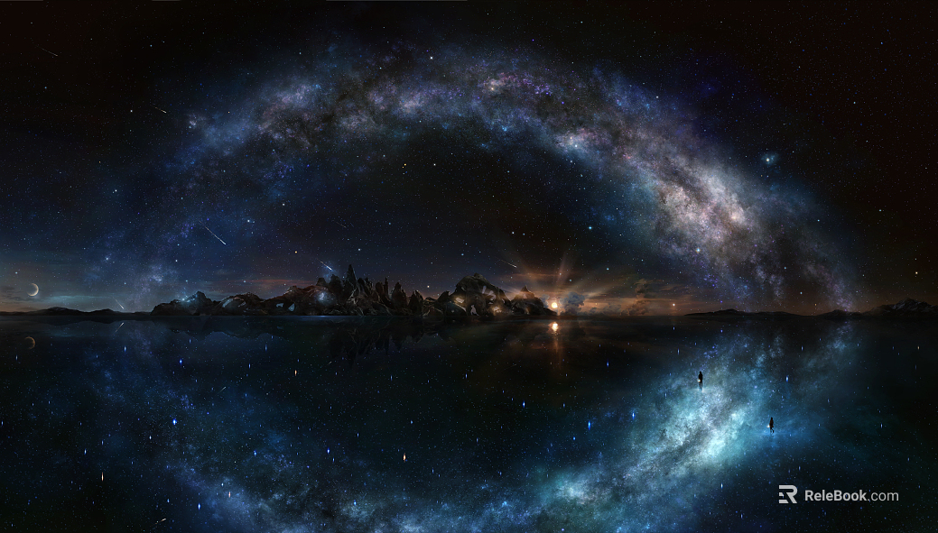 cosmic starry sky texture