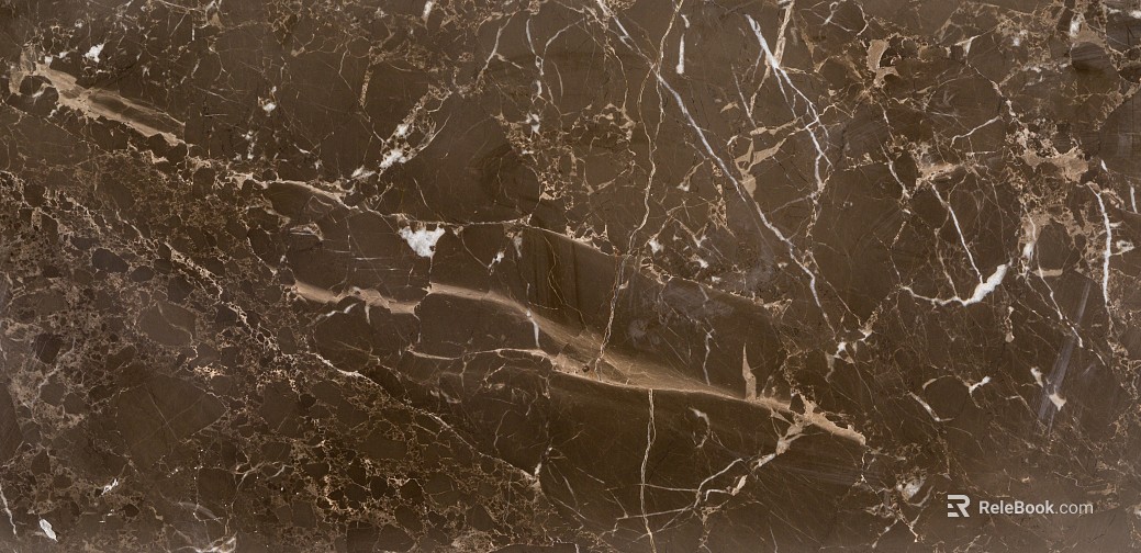 Mesh pattern marble natural marble deep brown texture