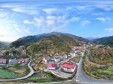 outdoor bird's eye view rural daytime hdr texture (ID:ffach503366)