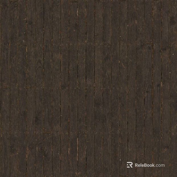 Deep Carbon Burned Wood Wall Panel texture