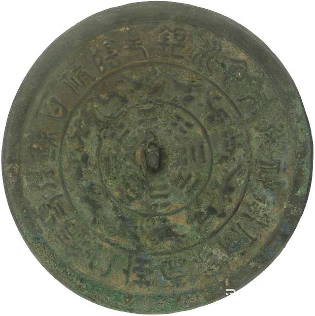 Bronze old gossip pattern bronze mirror texture