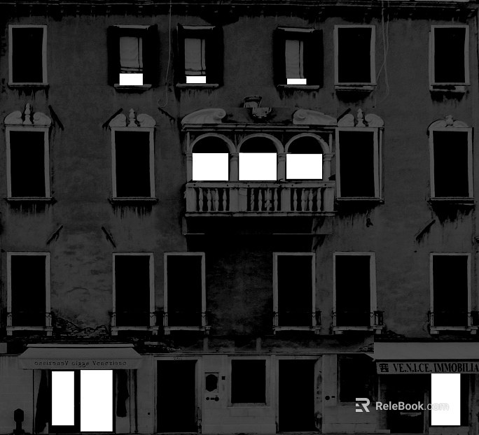 Black and White Bump texture