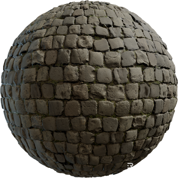 Stone Paving PBR texture