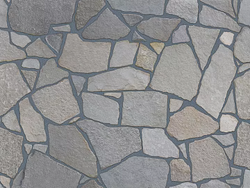 Light gray stone patchwork courtyard pavement texture (ID:ffaeh993046)