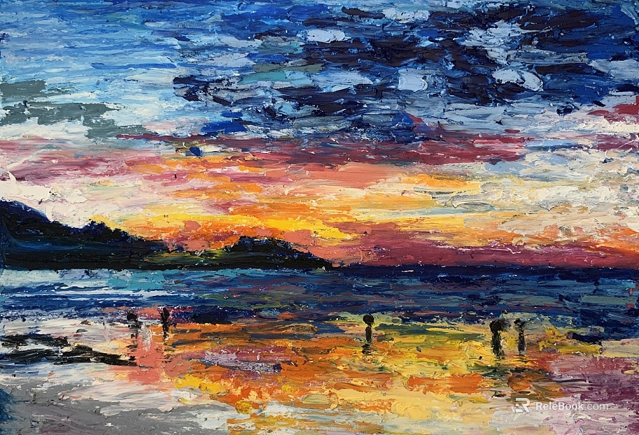 abstract painting texture