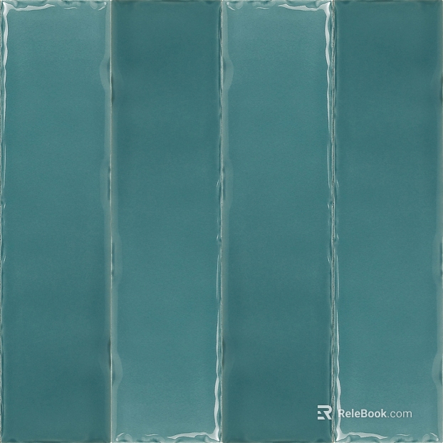 Green strip brick kitchen and bathroom wall surface texture