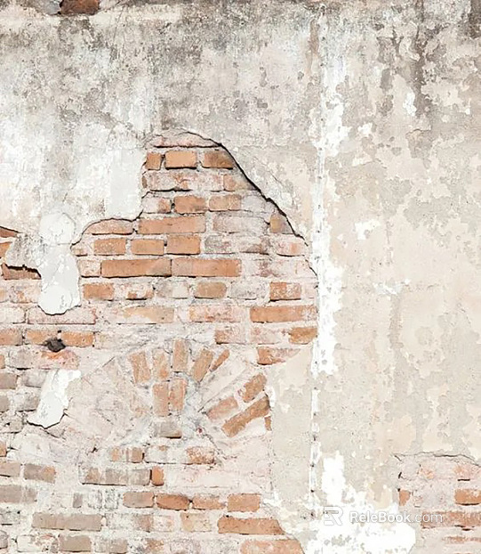 Chinese retro red old brick wall texture