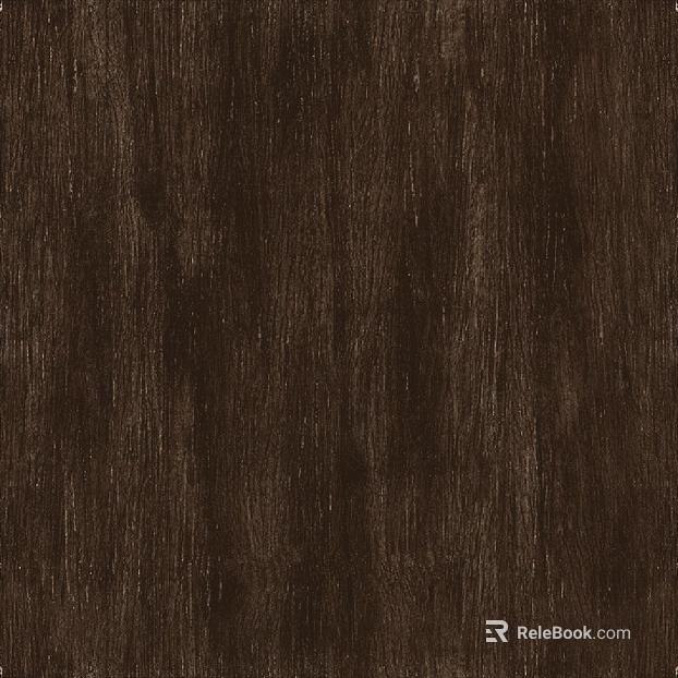 Dark brown straight-grain wood veneer for interior finishing texture