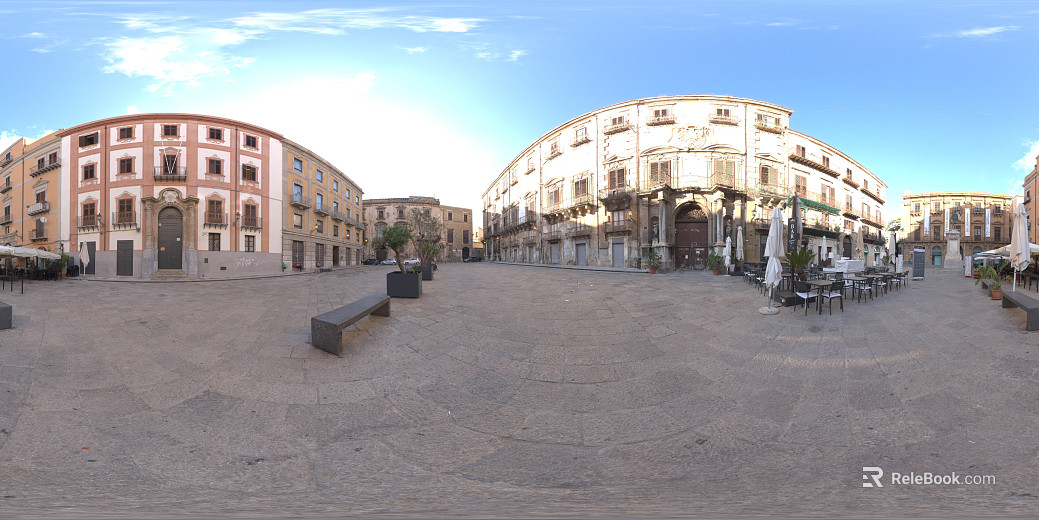 City Street HDR texture