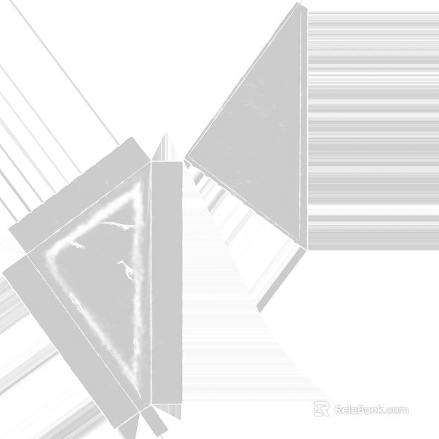 Light gray geometric line art glass texture