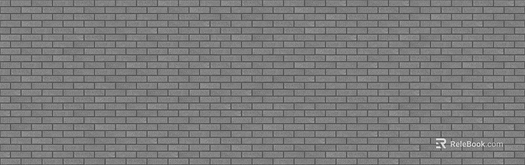 Brick wall black and white gray brick wall seamless texture