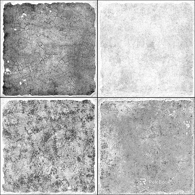 Black and White Bump texture