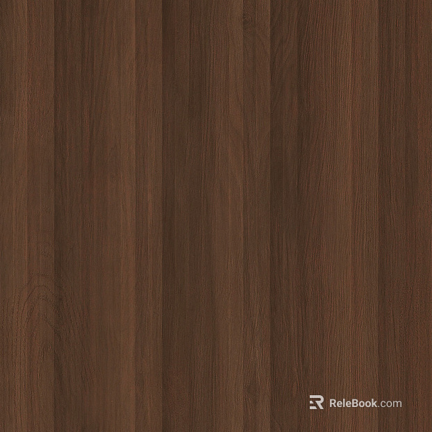 Mid-ancient coffee brown wood veneer texture