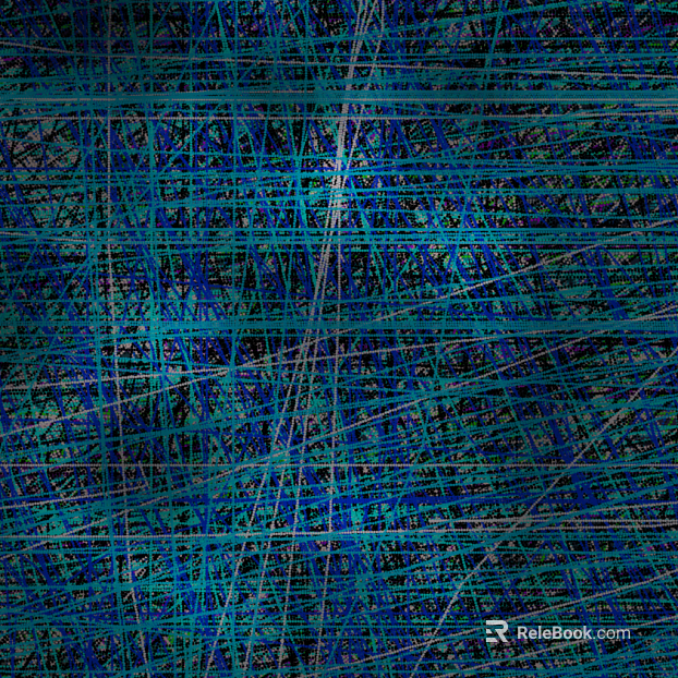 Blue abstract line art cloth pattern texture