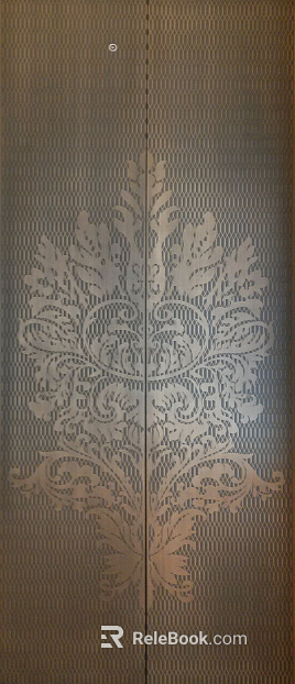 Metal door texture