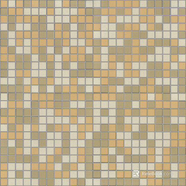 Mosaic Ceramic Map texture