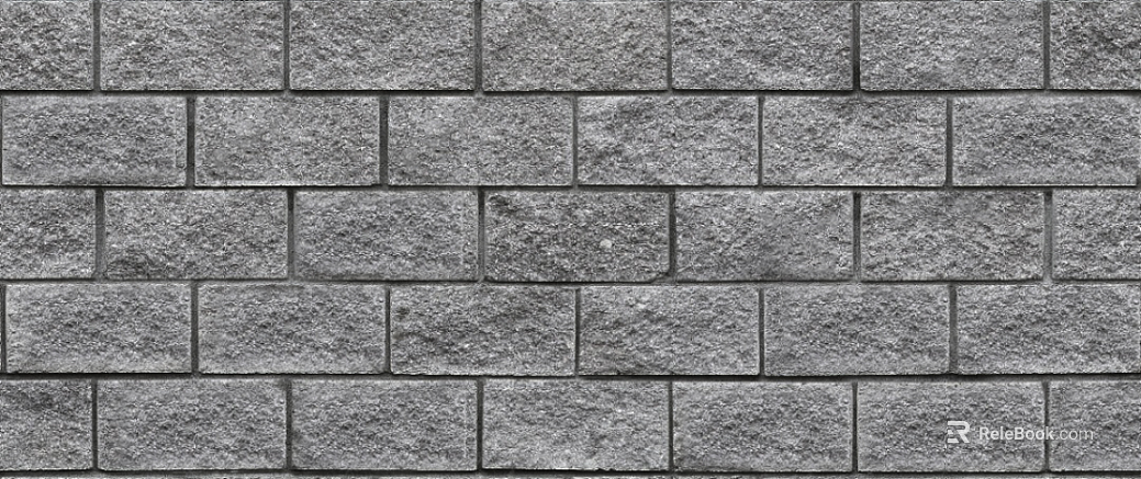 Brick wall light gray striped culture stone wall texture