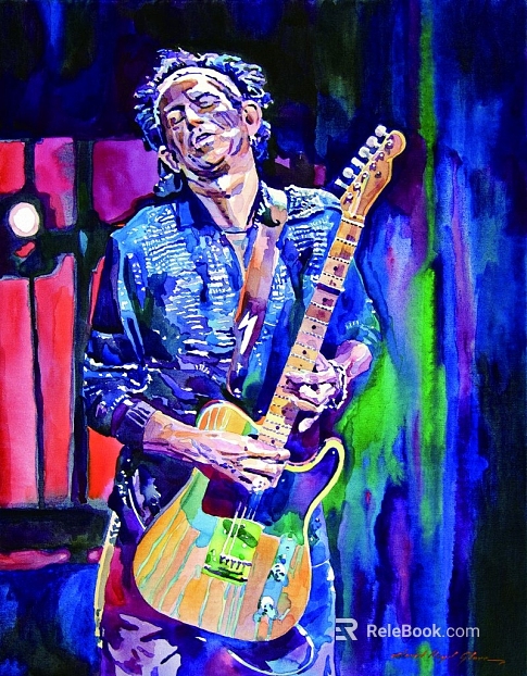 figure painting texture