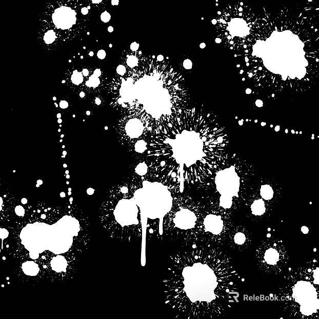 Black and White Splash texture