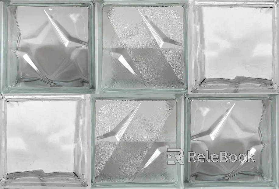 glass brick texture