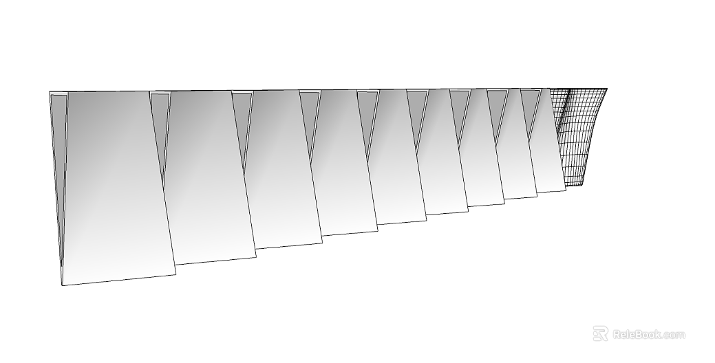 Silver Metal Perforated Panel Building Exterior Wall texture