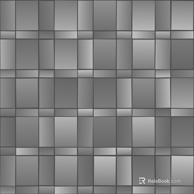gray metal mosaic kitchen and bathroom wall tiles texture
