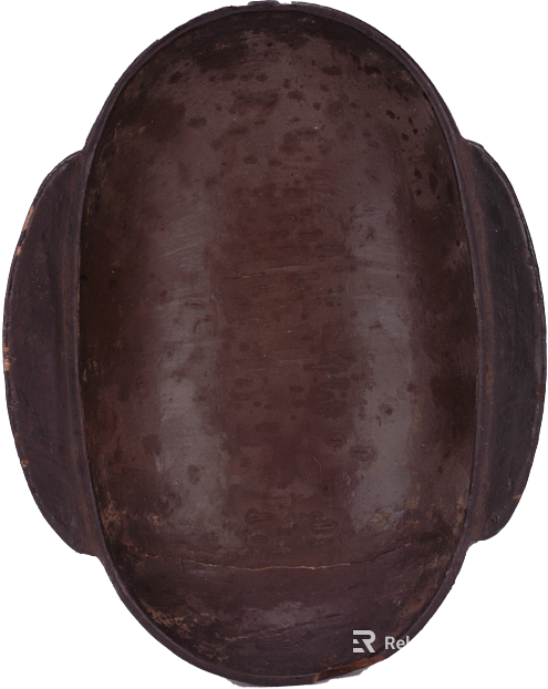 Dark brown old wooden container inner wall texture