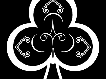 Tattoo black and white mask pattern texture pattern graphics (ID:ffach792584)