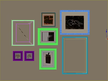 Multi-specification decorative painting photo frame combination texture (ID:ffaeh193559)