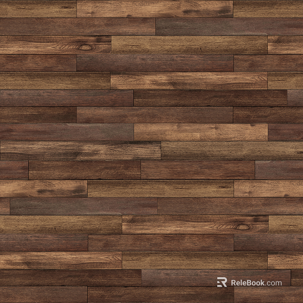 Mixed color mosaic wood flooring texture