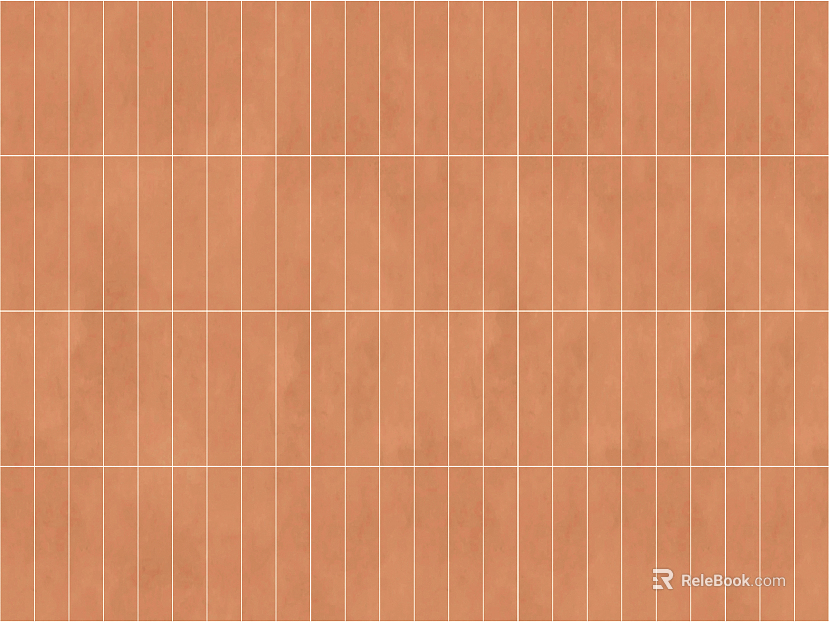 Orange Strip Brick Art Brick Kitchen Brick texture
