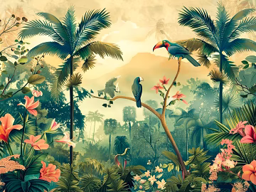 animal and plant pattern texture (ID:ffach699316)
