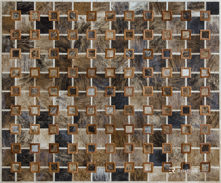 geometric carpet texture