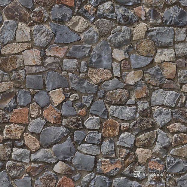 outdoor stone brick wall texture