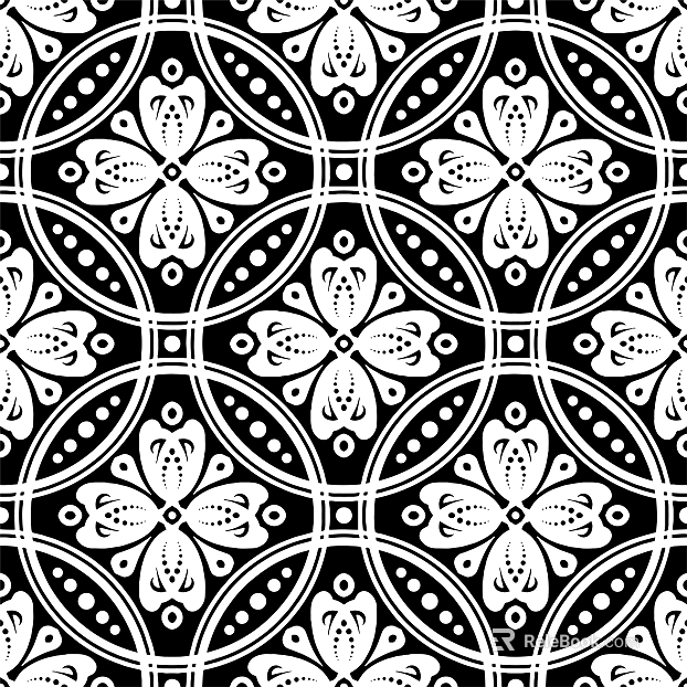 Black and white mask pattern texture pattern graphics carved graphics texture